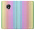 W3849 Colorful Vertical Colors Funda Carcasa Case y Caso Del Tirón Funda para Motorola Moto G5 Plus