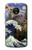 W3851 World of Art Van Gogh Hokusai Da Vinci Funda Carcasa Case y Caso Del Tirón Funda para Motorola Moto G5