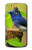 W3839 Bluebird of Happiness Blue Bird Funda Carcasa Case y Caso Del Tirón Funda para Motorola Moto G4 Play