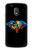 W3842 Abstract Colorful Diamond Funda Carcasa Case y Caso Del Tirón Funda para Motorola Moto G4 Play