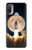 W3859 Bitcoin to the Moon Funda Carcasa Case y Caso Del Tirón Funda para Motorola Moto E20,E30,E40