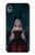 W3847 Lilith Devil Bride Gothic Girl Skull Grim Reaper Funda Carcasa Case y Caso Del Tirón Funda para Motorola Moto E6, Moto E (6th Gen)