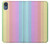 W3849 Colorful Vertical Colors Funda Carcasa Case y Caso Del Tirón Funda para Motorola Moto E6, Moto E (6th Gen)