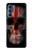 W3848 United Kingdom Flag Skull Funda Carcasa Case y Caso Del Tirón Funda para Motorola Edge S30