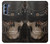 W3852 Steampunk Skull Funda Carcasa Case y Caso Del Tirón Funda para Motorola Edge S30