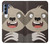 W3855 Sloth Face Cartoon Funda Carcasa Case y Caso Del Tirón Funda para Motorola Edge S30