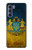 W3858 Ukraine Vintage Flag Funda Carcasa Case y Caso Del Tirón Funda para Motorola Edge S30