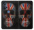 W3848 United Kingdom Flag Skull Funda Carcasa Case y Caso Del Tirón Funda para Motorola Edge+