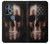 W3850 American Flag Skull Funda Carcasa Case y Caso Del Tirón Funda para Motorola Edge+