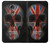 W3848 United Kingdom Flag Skull Funda Carcasa Case y Caso Del Tirón Funda para Motorola Moto E5 Plus
