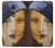 W3853 Mona Lisa Gustav Klimt Vermeer Funda Carcasa Case y Caso Del Tirón Funda para Motorola Moto E5 Plus