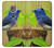 W3839 Bluebird of Happiness Blue Bird Funda Carcasa Case y Caso Del Tirón Funda para Motorola Moto G6 Play, Moto G6 Forge, Moto E5