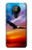 W3841 Bald Eagle Flying Colorful Sky Funda Carcasa Case y Caso Del Tirón Funda para Nokia 5.3