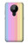 W3849 Colorful Vertical Colors Funda Carcasa Case y Caso Del Tirón Funda para Nokia 5.3