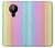 W3849 Colorful Vertical Colors Funda Carcasa Case y Caso Del Tirón Funda para Nokia 5.3