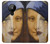 W3853 Mona Lisa Gustav Klimt Vermeer Funda Carcasa Case y Caso Del Tirón Funda para Nokia 5.3
