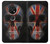 W3848 United Kingdom Flag Skull Funda Carcasa Case y Caso Del Tirón Funda para Nokia 7.2