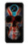 W3848 United Kingdom Flag Skull Funda Carcasa Case y Caso Del Tirón Funda para Nokia 3.4