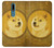 W3826 Dogecoin Shiba Funda Carcasa Case y Caso Del Tirón Funda para Nokia 2.4