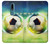 W3844 Glowing Football Soccer Ball Funda Carcasa Case y Caso Del Tirón Funda para Nokia 2.4