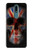 W3848 United Kingdom Flag Skull Funda Carcasa Case y Caso Del Tirón Funda para Nokia 2.4