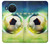 W3844 Glowing Football Soccer Ball Funda Carcasa Case y Caso Del Tirón Funda para Nokia X20