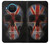 W3848 United Kingdom Flag Skull Funda Carcasa Case y Caso Del Tirón Funda para Nokia X20