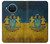 W3858 Ukraine Vintage Flag Funda Carcasa Case y Caso Del Tirón Funda para Nokia X20