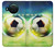 W3844 Glowing Football Soccer Ball Funda Carcasa Case y Caso Del Tirón Funda para Nokia X10