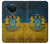 W3858 Ukraine Vintage Flag Funda Carcasa Case y Caso Del Tirón Funda para Nokia X10