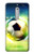 W3844 Glowing Football Soccer Ball Funda Carcasa Case y Caso Del Tirón Funda para Nokia 5