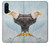 W3843 Bald Eagle On Ice Funda Carcasa Case y Caso Del Tirón Funda para OnePlus Nord CE 5G