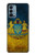 W3858 Ukraine Vintage Flag Funda Carcasa Case y Caso Del Tirón Funda para OnePlus Nord N200 5G