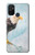 W3843 Bald Eagle On Ice Funda Carcasa Case y Caso Del Tirón Funda para OnePlus Nord N100