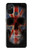 W3848 United Kingdom Flag Skull Funda Carcasa Case y Caso Del Tirón Funda para OnePlus Nord N100