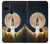 W3859 Bitcoin to the Moon Funda Carcasa Case y Caso Del Tirón Funda para OnePlus Nord N100