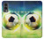 W3844 Glowing Football Soccer Ball Funda Carcasa Case y Caso Del Tirón Funda para OnePlus Nord 2 5G