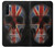 W3848 United Kingdom Flag Skull Funda Carcasa Case y Caso Del Tirón Funda para OnePlus Nord