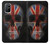 W3848 United Kingdom Flag Skull Funda Carcasa Case y Caso Del Tirón Funda para OnePlus 8T