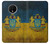 W3858 Ukraine Vintage Flag Funda Carcasa Case y Caso Del Tirón Funda para OnePlus 7T