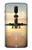 W3837 Airplane Take off Sunrise Funda Carcasa Case y Caso Del Tirón Funda para OnePlus 6