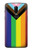 W3846 Pride Flag LGBT Funda Carcasa Case y Caso Del Tirón Funda para OnePlus 6