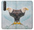 W3843 Bald Eagle On Ice Funda Carcasa Case y Caso Del Tirón Funda para Sony Xperia 1 III