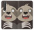 W3855 Sloth Face Cartoon Funda Carcasa Case y Caso Del Tirón Funda para Sony Xperia 1 III