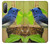 W3839 Bluebird of Happiness Blue Bird Funda Carcasa Case y Caso Del Tirón Funda para Sony Xperia 10 II
