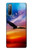 W3841 Bald Eagle Flying Colorful Sky Funda Carcasa Case y Caso Del Tirón Funda para Sony Xperia 10 II