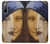 W3853 Mona Lisa Gustav Klimt Vermeer Funda Carcasa Case y Caso Del Tirón Funda para Sony Xperia 10 II