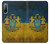 W3858 Ukraine Vintage Flag Funda Carcasa Case y Caso Del Tirón Funda para Sony Xperia 10 II
