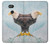 W3843 Bald Eagle On Ice Funda Carcasa Case y Caso Del Tirón Funda para Sony Xperia XA2