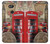 W3856 Vintage London British Funda Carcasa Case y Caso Del Tirón Funda para Sony Xperia XA2